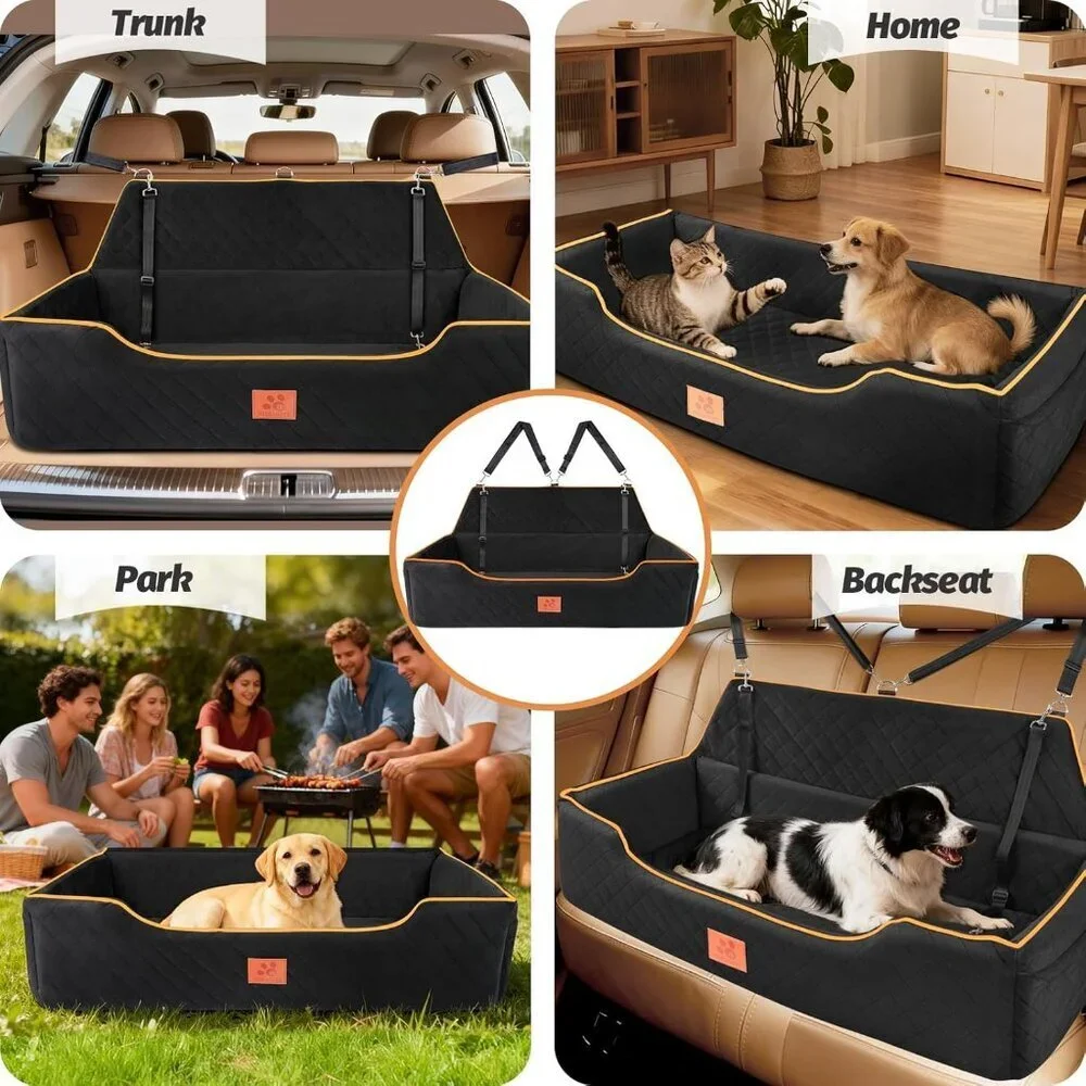 Large Dog Car Seat for Dods Under 100 Lbs